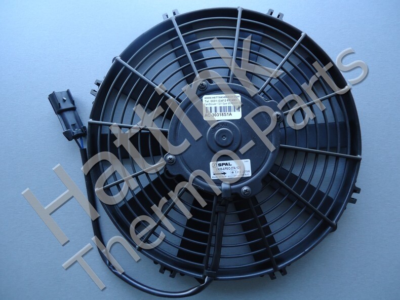 SPAL 30100400: 16 Low-Profile Fan 12V - JEGS